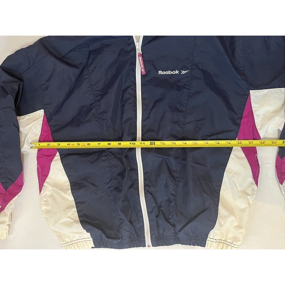 Vintage Windbreaker Wilson Jacket Zip Up Track Coat Women's Medium - Picture 3 of 16